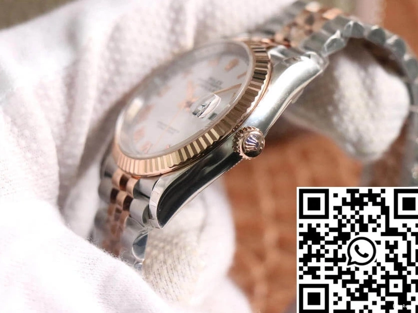 Rose Datejust Gold Rolex Factory M126231-0015 EW 0502